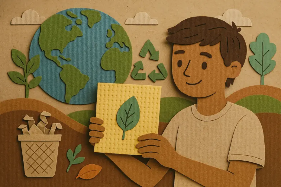 Bayetas ecológicas en tu rutina diaria