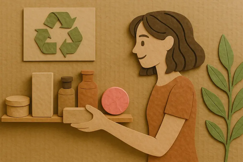 Cosméticos y champús zero waste